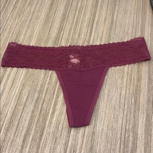 NWT Victoria’s Secret lace thong
